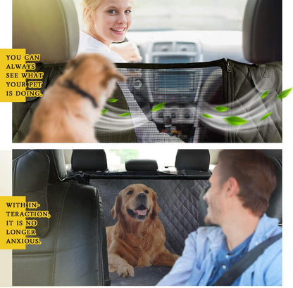 VittaPets Horizon Protective Car Hammock – Waterproof & Orthopedic Backseat Shield