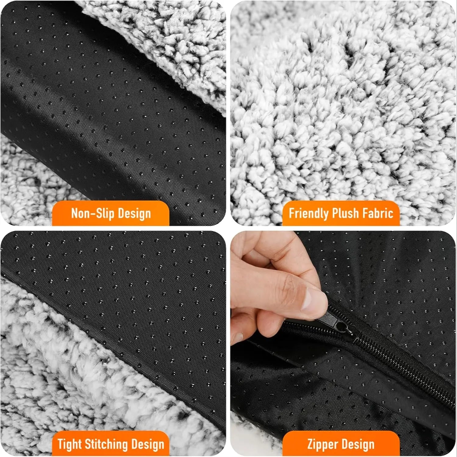 Thermal Self-Heating Cat Bed – Eco-Friendly Double-Layer Warming Mat with Washable Cover