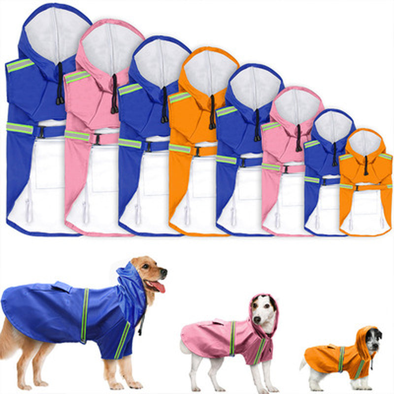 VittaPets Horizon Urban-Shield – Premium All-Weather Reflective Raincoat