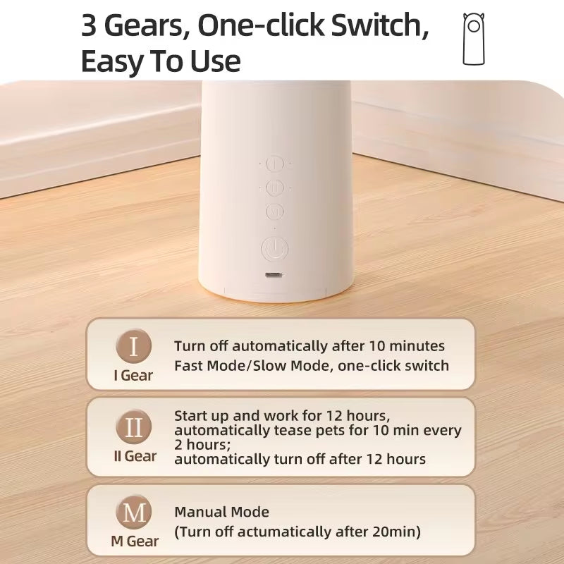 VittaPets Horizon Laser-Chase – Smart Interactive Intelligent Pet Stimulation System