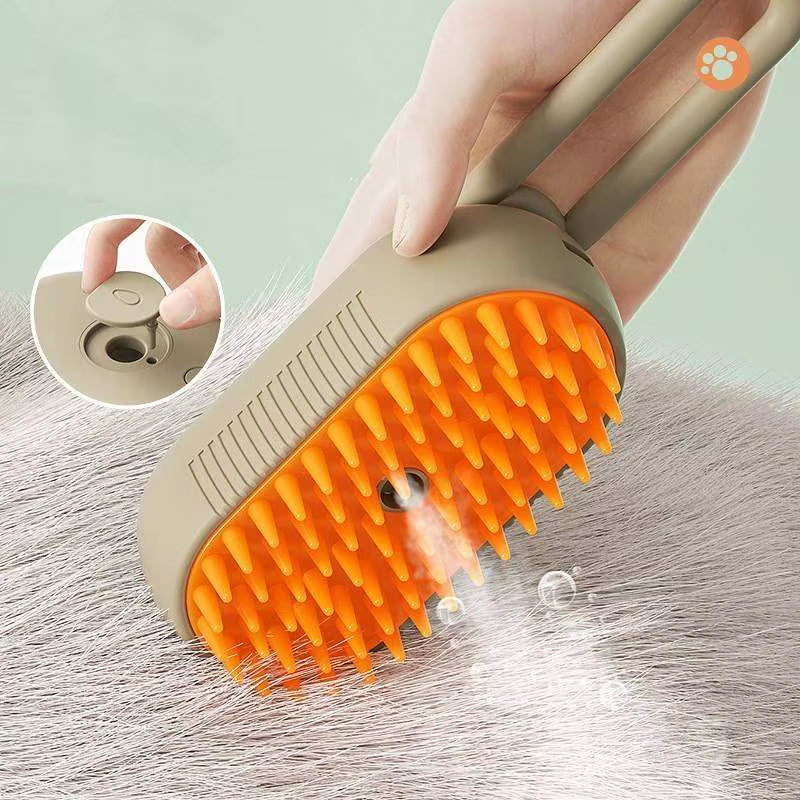 VittaPets Horizon Steam-Groom – Professional 3-in-1 Hydration & Massage Brush