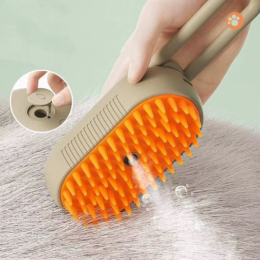VittaPets Horizon Steam-Groom – Professional 3-in-1 Hydration & Massage Brush