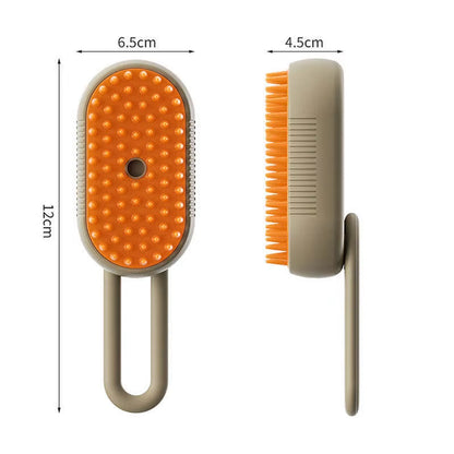 VittaPets Horizon Steam-Groom – Professional 3-in-1 Hydration & Massage Brush