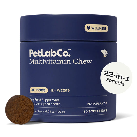 Premium Daily Dog Multivitamin – 22 Essential Vitamins & Minerals for Longevity & Vitality