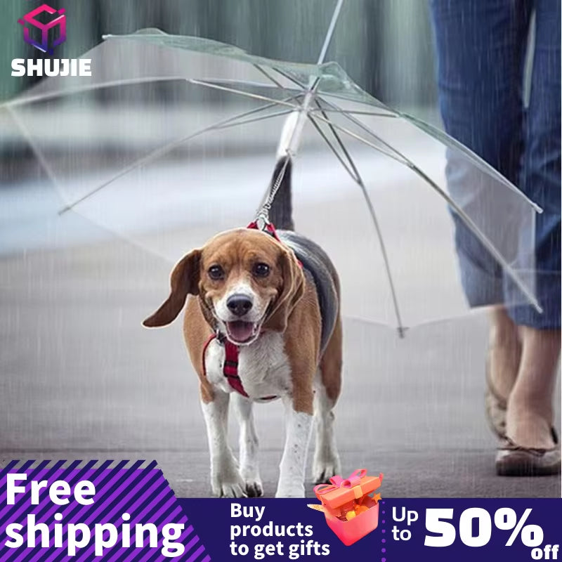 VittaPets Horizon Urban Shield – Premium Retractable Pet Umbrella & Leash System