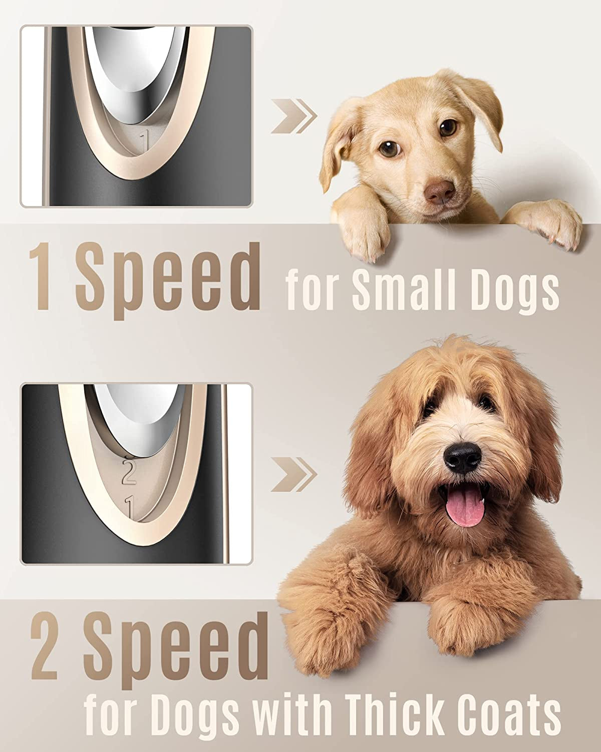 Zen-Groom Pro: Ultra-Quiet Cordless Pet Clipper – Professional Home Grooming Kit