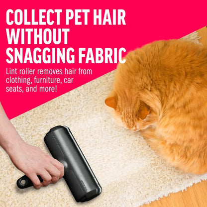 Premium Eco-Friendly Pet Hair Remover – Reusable Electrostatic Fabric Cleansing Roller