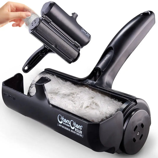 Premium Eco-Friendly Pet Hair Remover – Reusable Electrostatic Fabric Cleansing Roller