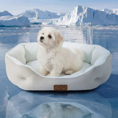 Premium Instant-Cooling Pet Mat – Advanced Washable Summer Bed for Dogs & Cats
