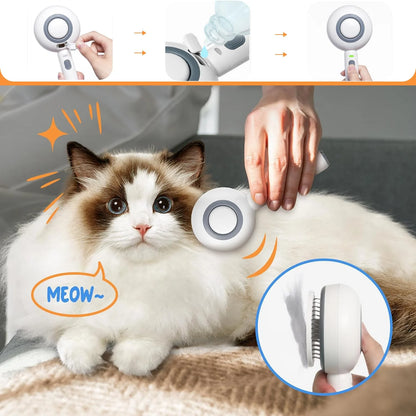 VittaPets Horizon Steam-Groom – Professional 3-in-1 Hydration & Detangling System
