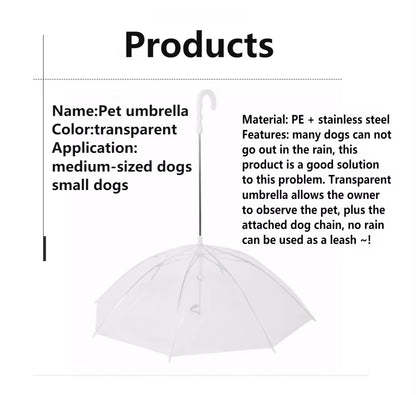 VittaPets Horizon Urban Shield – Premium Retractable Pet Umbrella & Leash System