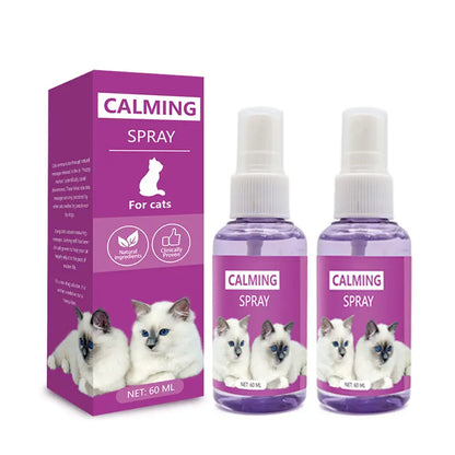 Premium Cat Calming Spray – Advanced Pheromone Therapy for Travel Anxiety & Behavior Control